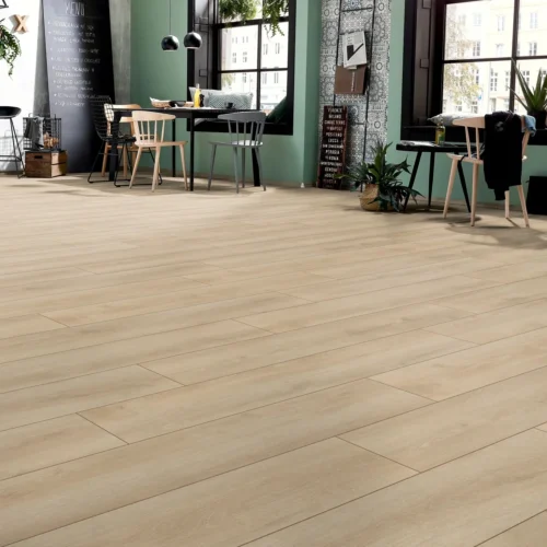 Summer Oak Beige - 8mm Water-Resistant Laminate Flooring (D3902)