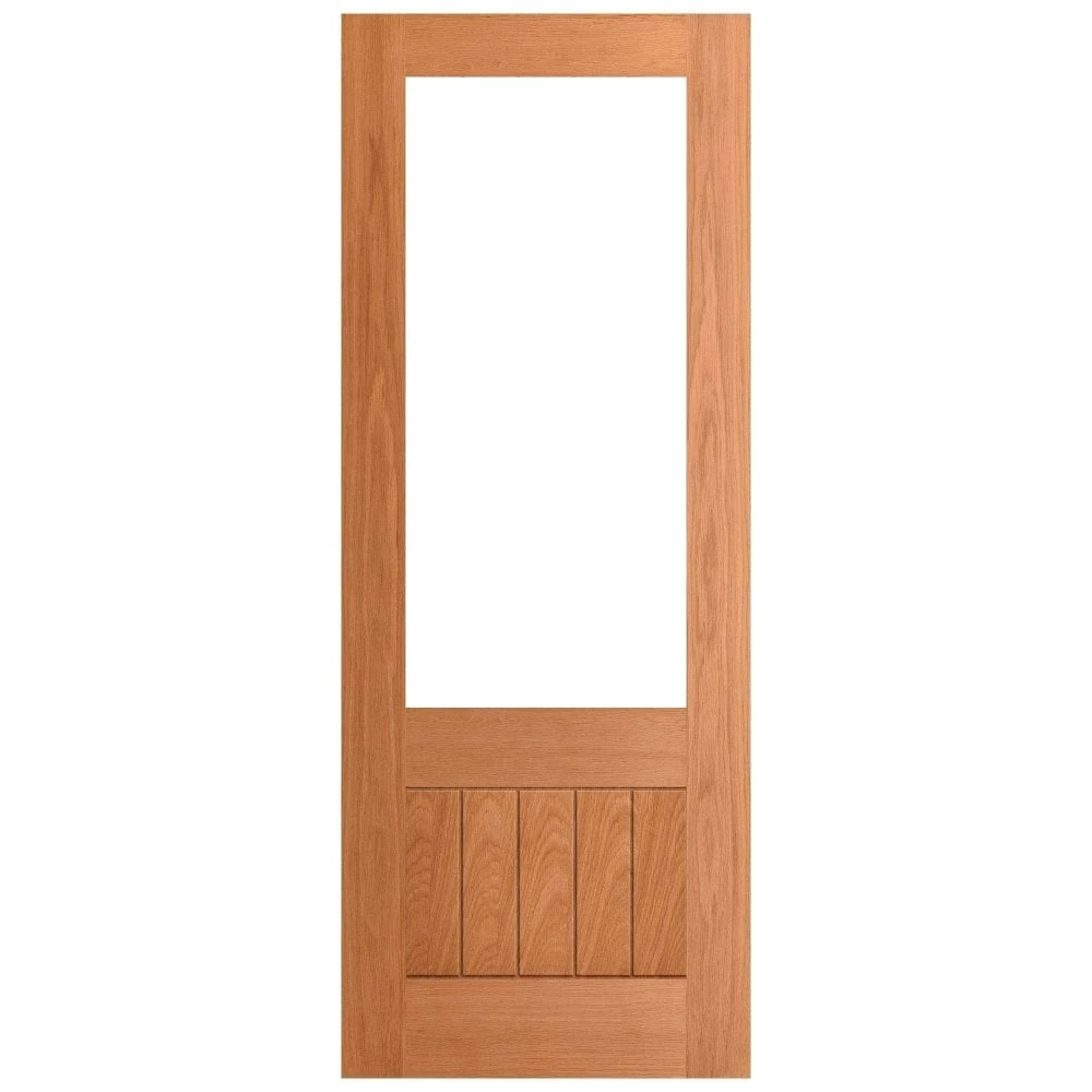 Oak Internal Fully Finished Farley 1 Panel 1 Light Clear Glass FD30 Fire Door (121950) 3 Oak Internal Fully Finished Farley 1 Panel 1 Light Clear Glass FD30 Fire Door (121950) - Image 3