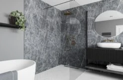 Vienna Blue - 2420 X 1200mm Waterproof Wall Panelling