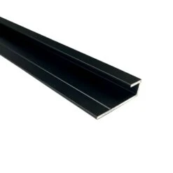 Matt Black - Waterproof Wall Panelling End Cap