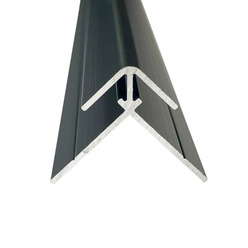 Matt Black - Waterproof Wall Panelling External Corner 2 Matt Black - Waterproof Wall Panelling External Corner - Image 2