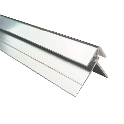 Polished Silver - Waterproof Wall Panelling External Corner